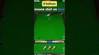 Rocket 🚀 boy O&rsquo;Sullivan @worldsnookertour