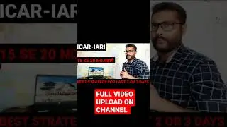 BEST STRATEGY FOR ICAR EXAM/ICAR EXAM REVIEW/ @gaganpratapmath #rojgar_with_ankit_ankit_bhati_sir
