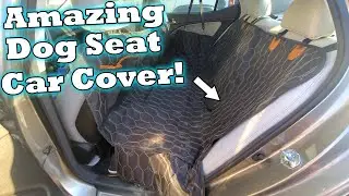 Dog Car Seat Cover Review | Amazing 4-in-1 Convertible Dog Hammock with Mesh Window