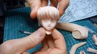 Falchion 1:5 Devil Hunter Yohko sofubi build video 1