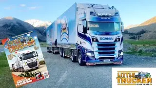 Scania R650 of SJ Richards, Little Trucker Down Under Summer 23