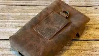 Leather Phone Holster &ndash; Genuine Full Grain Buffalo Leather Cell Phone Holsters, Good quality stylish