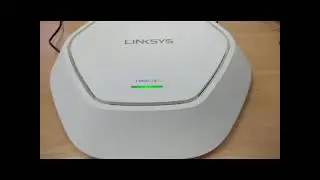 Testing Wireless Access Point Linksys LAPAC1750