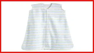 Great product -  HALO Sleepsack Micro-Fleece Wearable Blanket, TOG 1.0, Multi Stripe Blue, Small