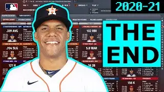I reset MLB to 2012 and created an alternate universe (2020-21)