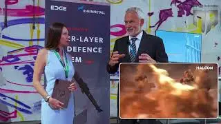 EDGE HALCON на мероприятии DroneVation & Defence &mdash; система ПВО внутреннего слоя SkyKnight
