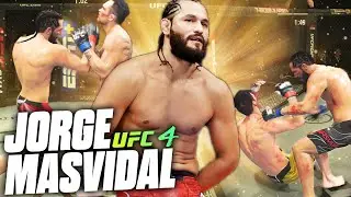 Jorge Masvidal's Boxing Combos Are VICIOUS on EA UFC 4!
