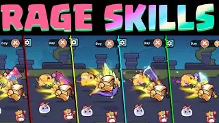 Capybara Go! FIRST Look at the ALL the SS GEAR Rage Skills!!!