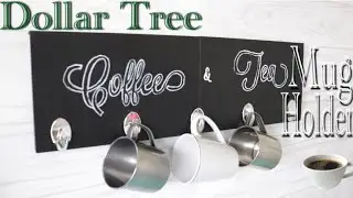Dollar Tree DIY Coffee Mug Holder