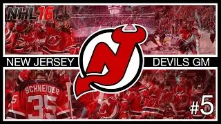 NHL 16: New Jersey Devils, режим GM №5 | Драфт 2017 [PS4]