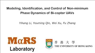 Modeling, Identification and Control of Non minimum Phase Dynamics of Bi copter UAVs