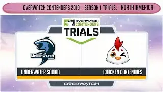 Underwater Squad vs Chicken Contendies (Part 2) | OWC 2019 S1 Trials: North America