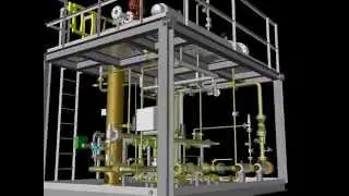 Fuel gas conditioning skid