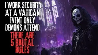 'I Work Security at a Vatican Event Only Demons Attend, There Are 5 BRUTAL RULES' Creepypasta