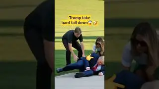 Trump take a hard down! 😱🤣 #ai #shorts #comedy #trending #love #trump #viral #youtubeshorts #funny