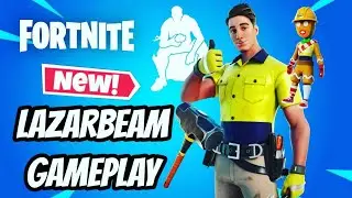 LAZARBEAM Skin Gameplay In Fortnite