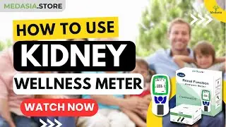 Check Creatinine Value at Home | LYSUN Kidney Wellness Meter Instructional Video