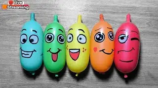 Slime Balloons 🎈 Making Slime and Clay with Funny Balloons - Satisfying Slime video ASMR