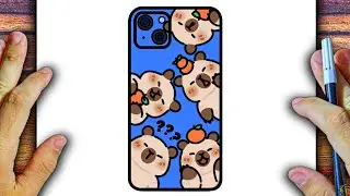 C&Oacute;MO DIBUJAR UN CAPIBARA EN IPHONE