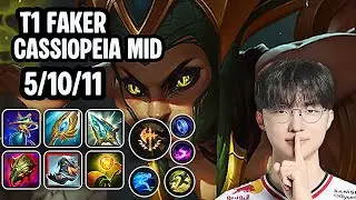 T1 Faker Cassiopeia Mid SoloQ Replay 20260131