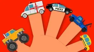 Cars Finger Family | Vehicle Songs For Kids