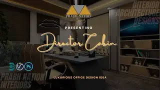 Director Cabin I Luxurious Office Design Idea I Prabh Nation Interiors