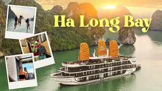 We got a private boat in Ha Long Bay | Vietnam Vlog 008