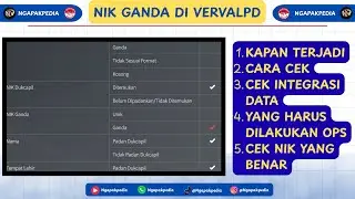 NIK GANDA di VervalPD? Tenang, Ini Yang Harus Dilakukan OPS !