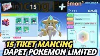 Akhirnya 15 tiket Bisa Pilih Pokemon Limited 🔥ELF Explorer / Sprint Elf [ KuRo OP ]