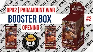 OP-02 PARAMOUNT WAR BOOSTER BOX OPENING #2 - (OPCG) ONE PIECE CARD GAME | NO COMMENTARY