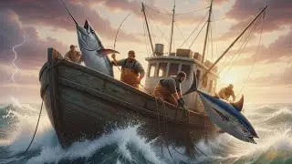 Amazing 10 Ton Fish Catch at Sea! | Real Deep Ocean Fishing Moments 4K | top fishing video