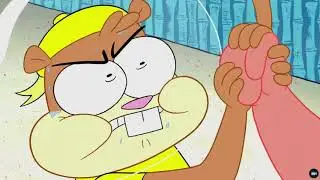 Patrick vs sandy's nieces arm wrestling