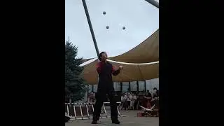 2025 8/17 #道の駅de大道芸 #Laby ｻﾝ #jugglerlaby #performer #大道芸