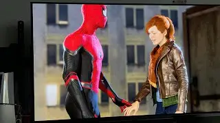 LG C5 OLED 55 inch TV - PS5 Gaming - Spiderman #lgoledtv #c5 #ps5 #spiderman #oled 