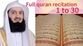 NO ADS❌ Full quran clear audio/video by mufti menk