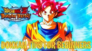 DOKKAN BATTLE TIPS FOR BEGINNERS! DRAGON BALL Z DOKKAN BATTLE! (2024)