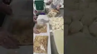 Group meal microwave heating tunnel furnace
