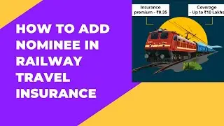 train travel insurance IRCTC Tamil | train ticket insurance nomination