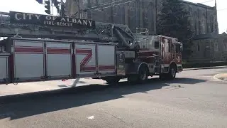Albany NY Fire Department Response Compilation-Engines and Tillers