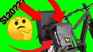 Are the QuietKat Pannier Bags worth $120?  Review!  #ebike #quietkat #hunting #outdoors #deer