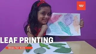 Leaf printing | Kids activity | Easy craft ideas for kids
