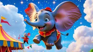 Dumbo - Magical Flight | 4K | A Heartwarming Elephant Story! 🐘✨