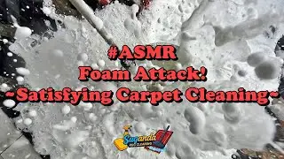 Foam Attack! Carpet Cleaning With Extreme Foam