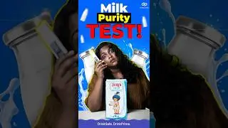 MILK PURITY TEST: How to Check TDS at Home #test #science #milk #factchecking #facts