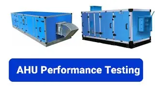 AHU Commissioning | AHU Performance Testing | Belt Driven To EC Fan AHU Retrofit | HVAC | தமிழ்