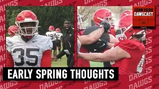 Early thoughts on Georgia after one week of spring practice! | Junkyard Dawgcast
