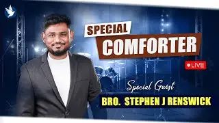 🔴🅻🅸🆅🅴 | 🔥 TAMIL GOSPEL ➜ GLOBAL STAGE 🌍 | BRO STEPHEN J RENSWICK | SPECIAL COMFORTER LIVE | JOIN US