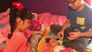 Baby born doll cry real tears