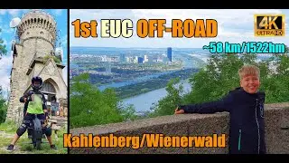 First EUC Off-Road Tour | Electric Unicycle Trail Riding with Matthias