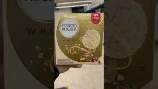 New ice cream white chocolate from Ferrero Rocher